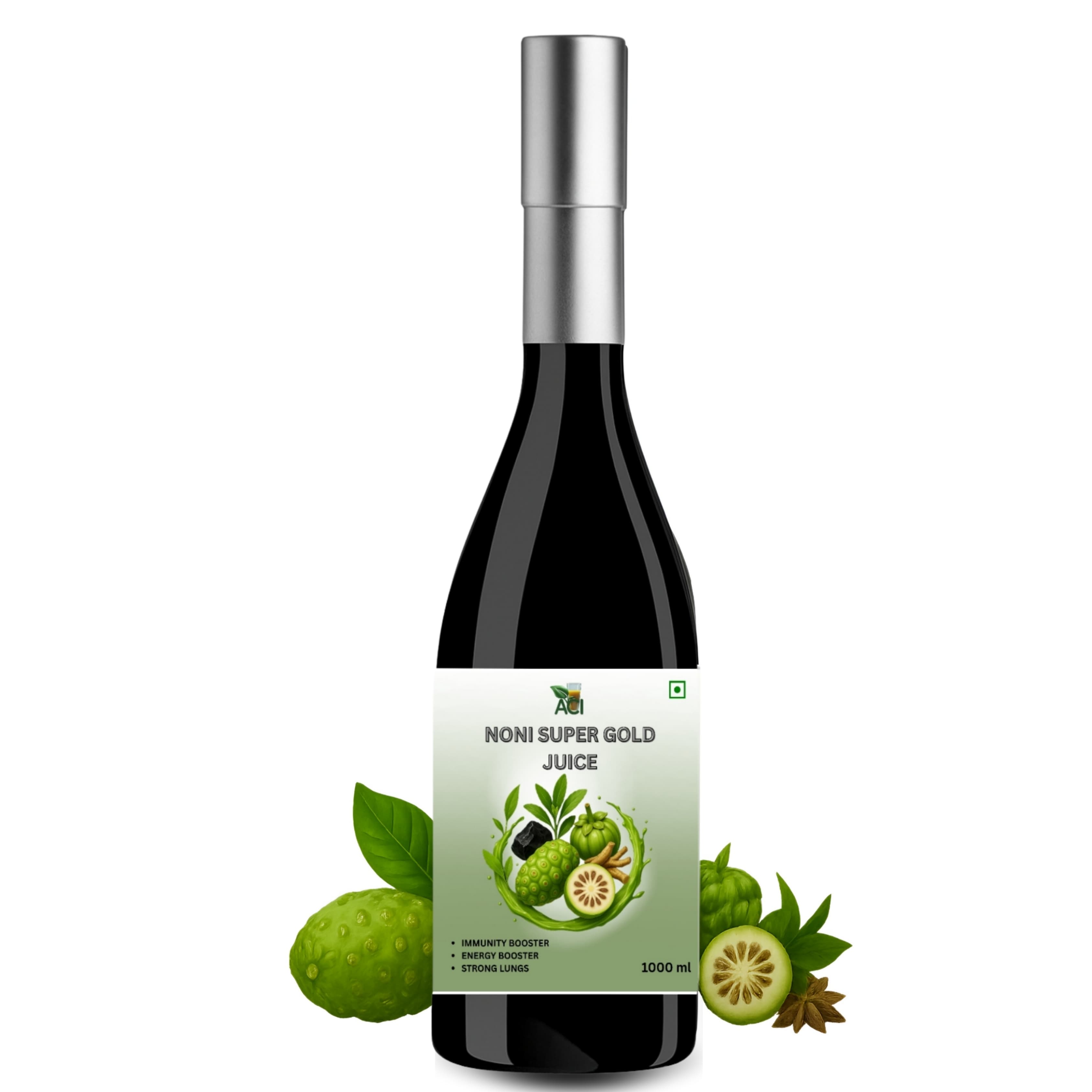 Noni Super Gold Juice - Premium Ayurvedic Blend for Blood Sugar & Metabolic Health (1000ml, Combo Offer) Aci Agro Solution - Ayurvedic Herbal Medicine