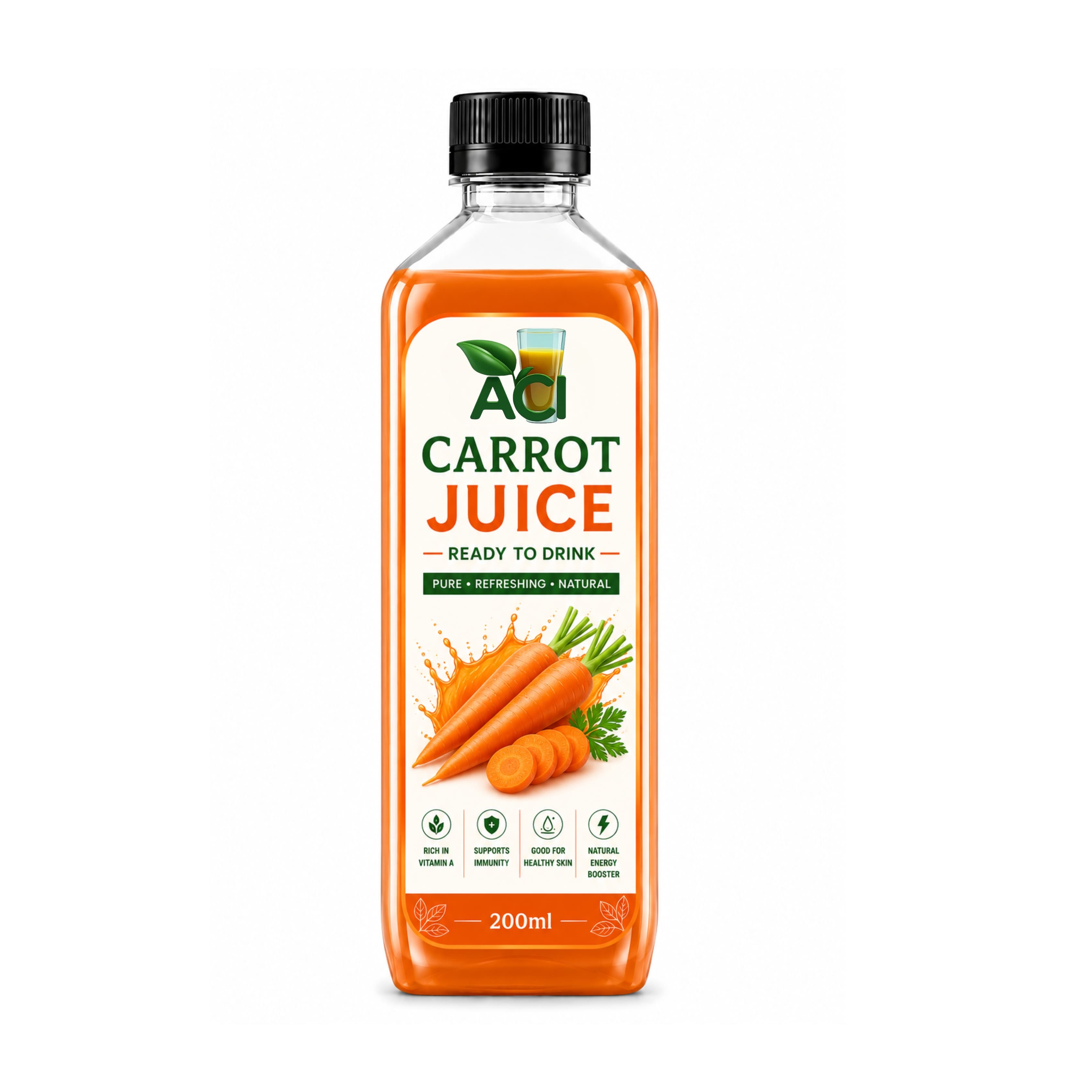 Carrot Juice – Ready to Drink Vegetable Beverage ACI Agro Solution