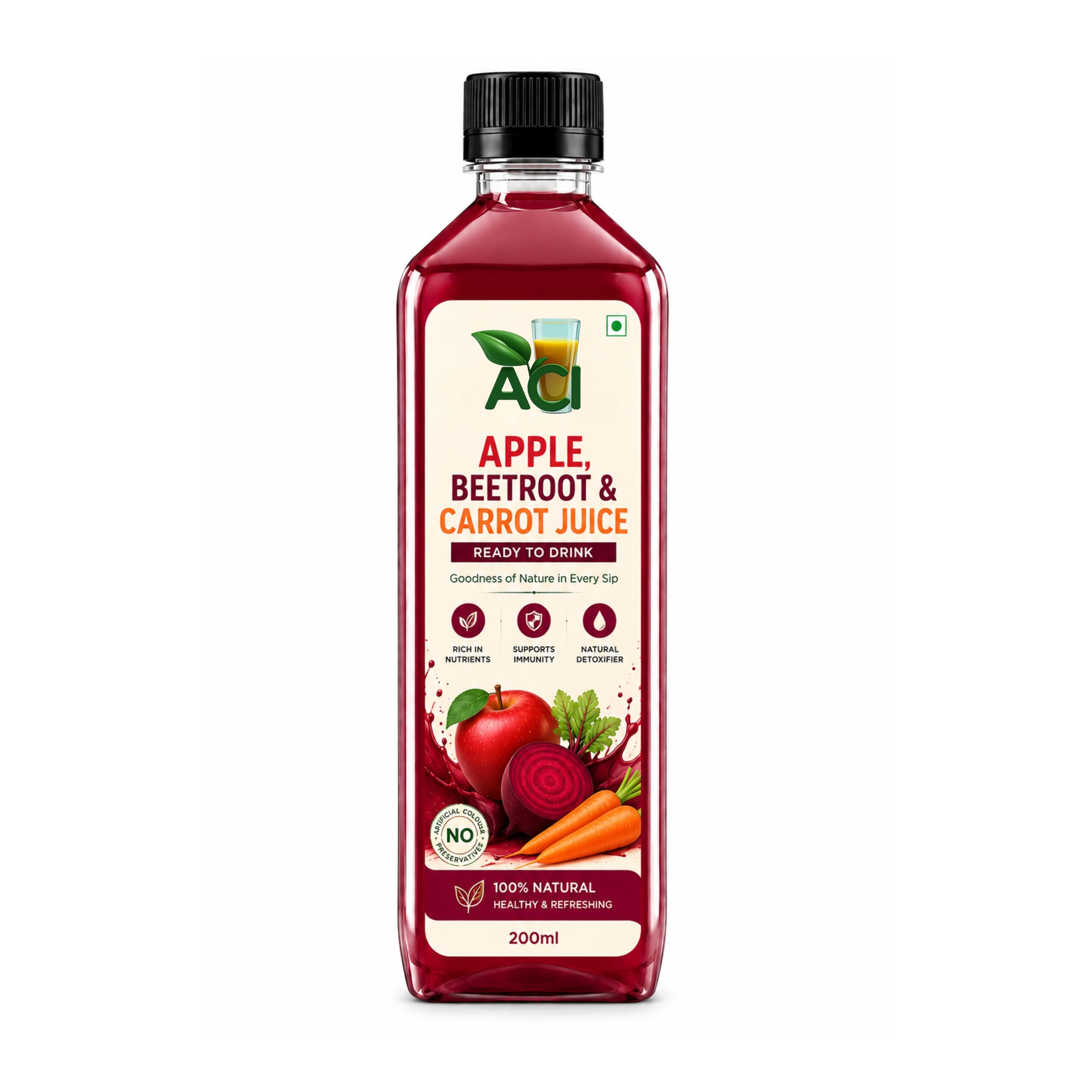 Apple Beetroot Carrot Juice – Ready to Drink Fruit & Vegetable Beverage ACI Agro Solution