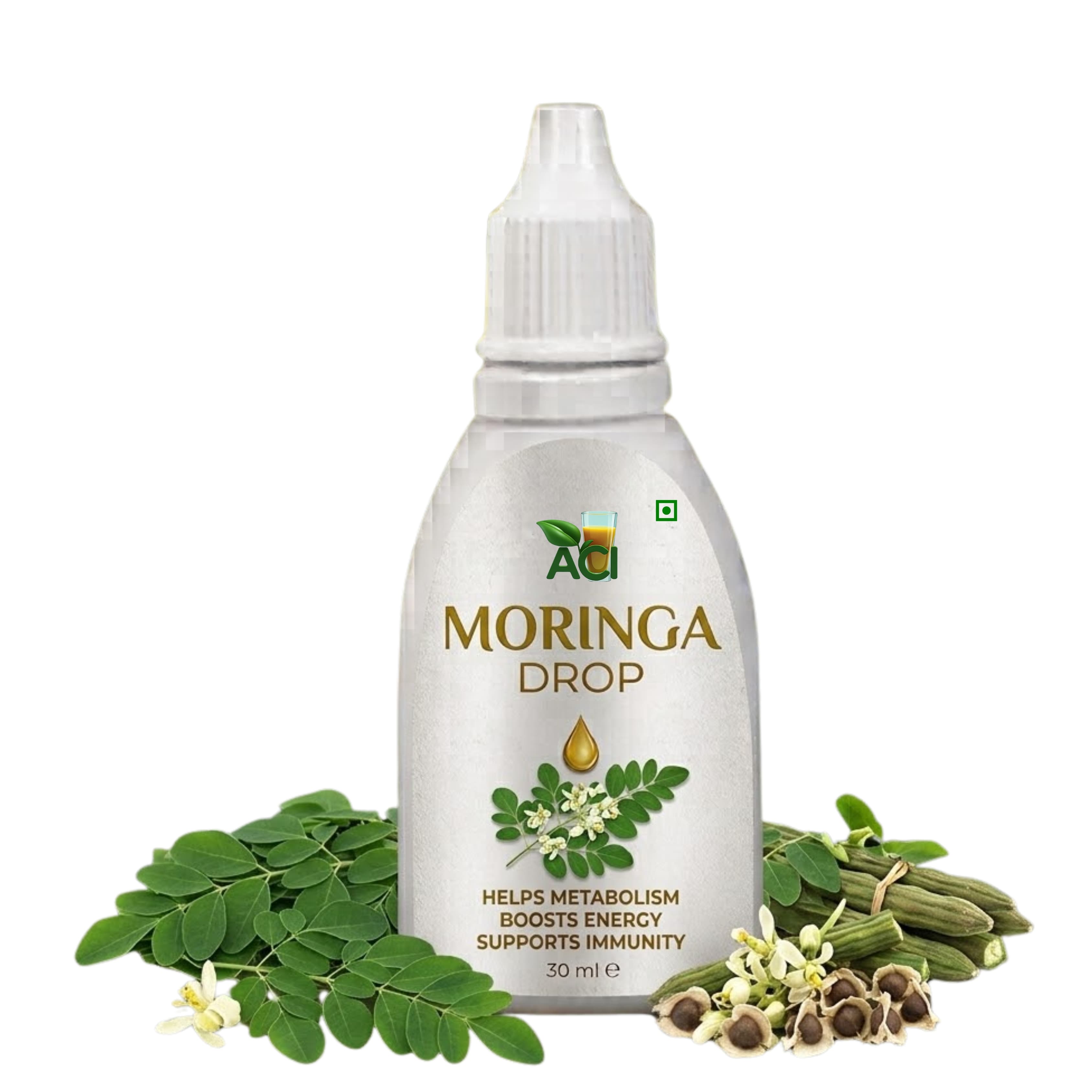 Moringa Drops – Herbal Moringa Leaf Extract, 30 ml