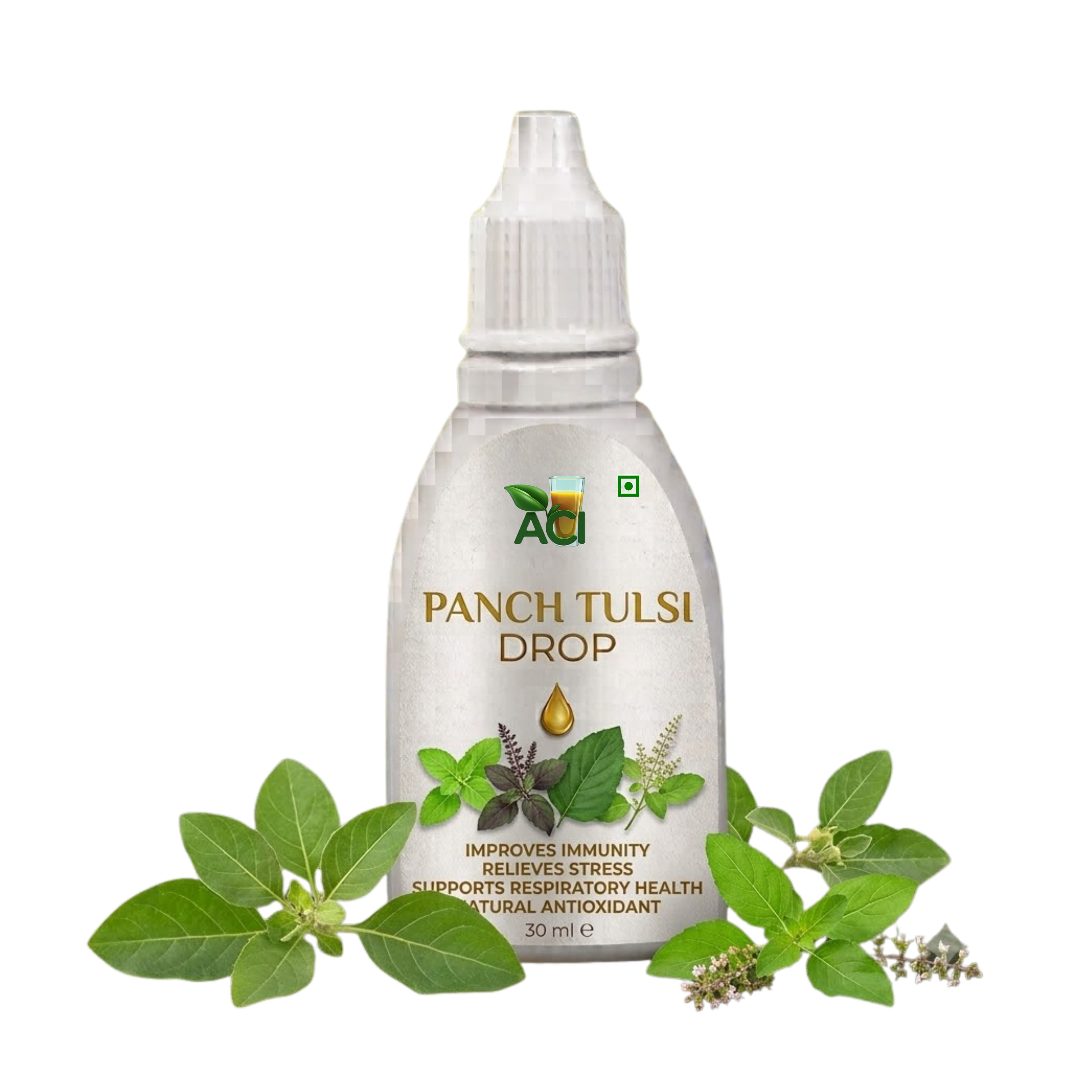 Panch Tulsi Drops – Tulsi Herbal Extract Drops, 30 ml