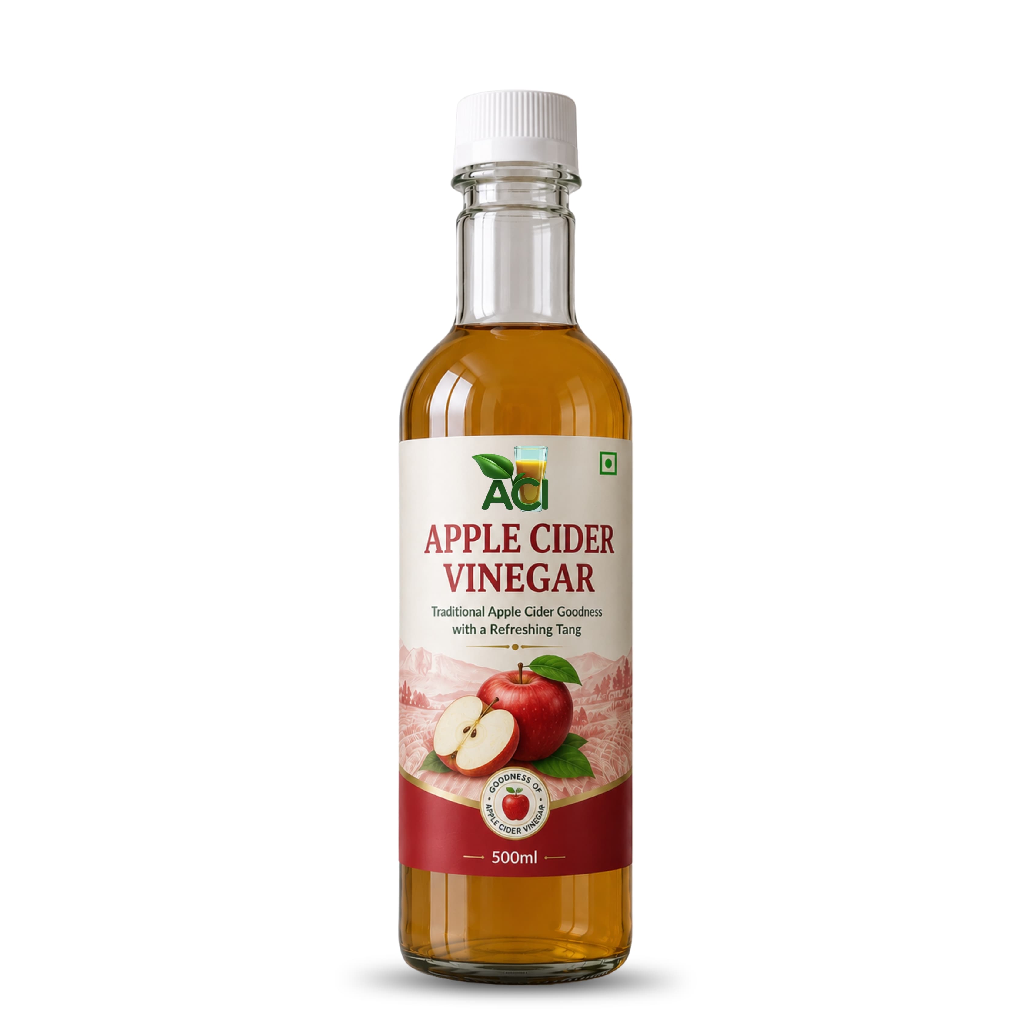 Natural Apple Cider Vinegar 500 ml – Food Vinegar | ACI Agro Solution