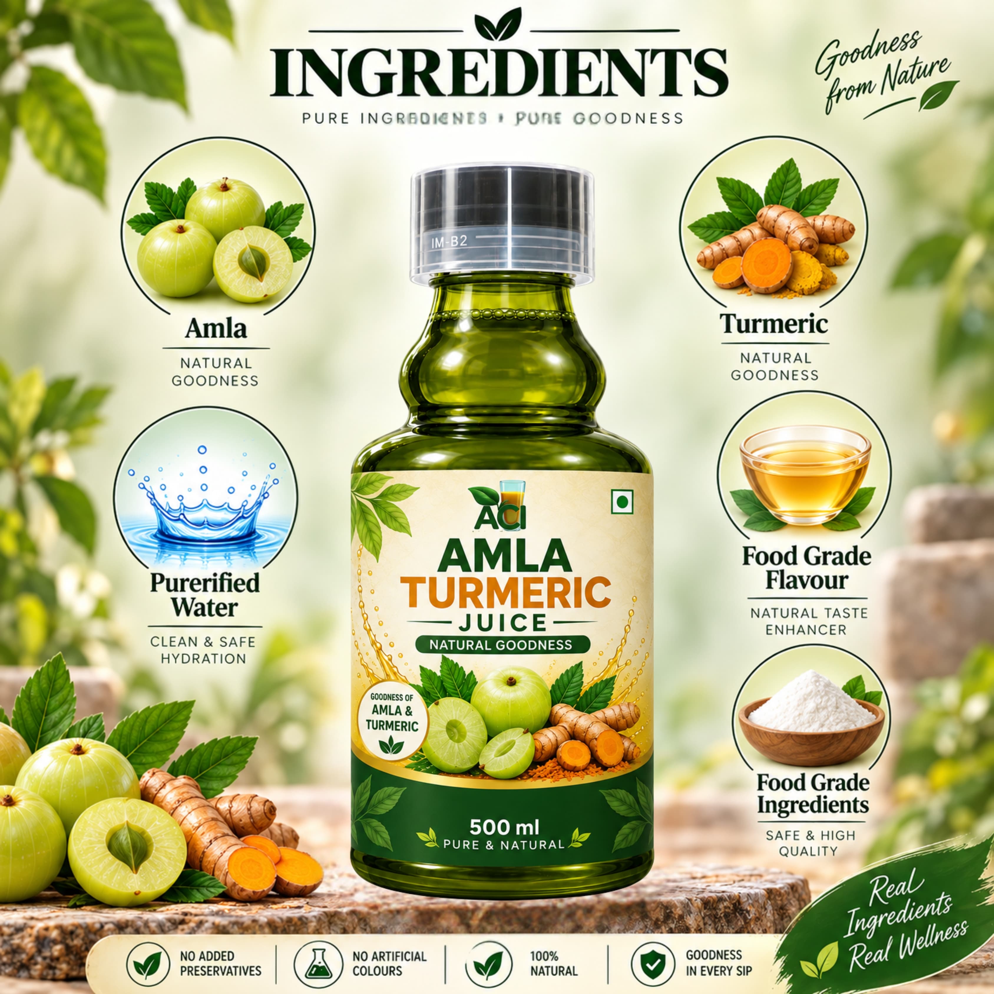 Amla Turmeric Juice – Herbal Juice | ACI Agro Solution thumbnail 2