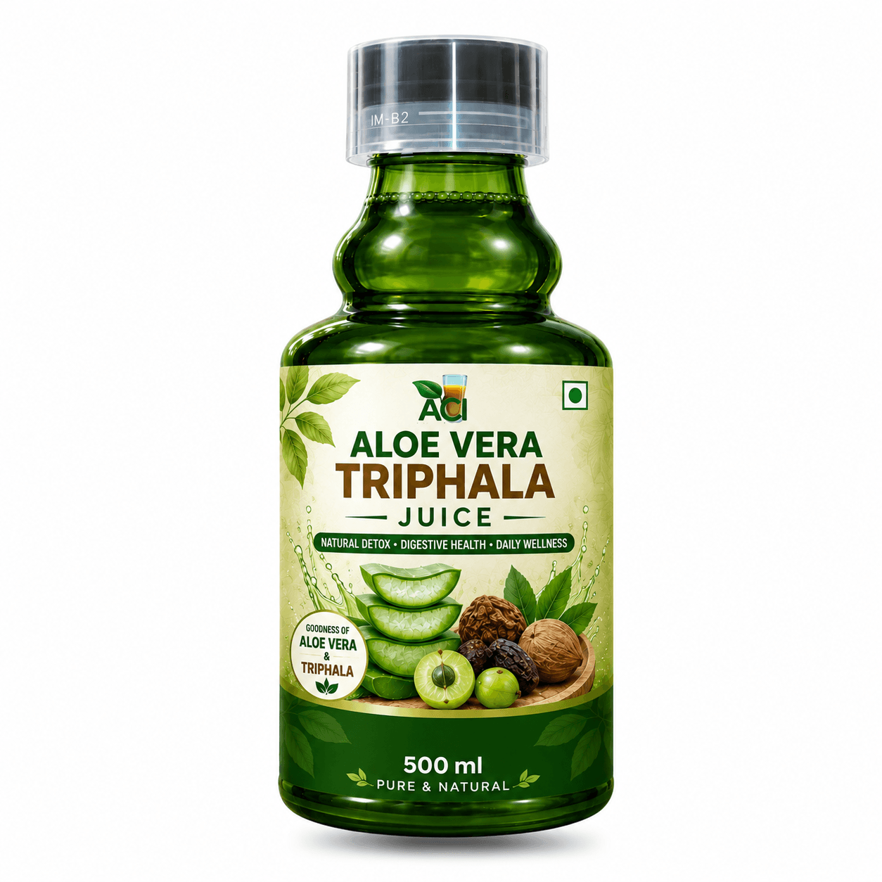 • Aloe Vera Triphala Juice - Complete Digestive Care & Gut Detox (500ml & 1L) Aci Agro Solution - Ayurvedic Herbal Medicine
