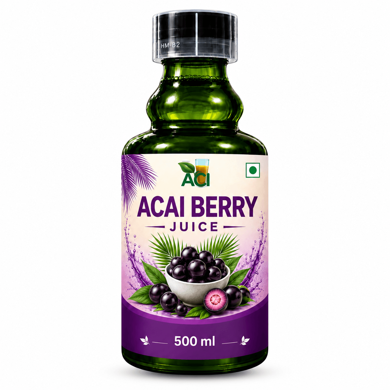 Acai Berry Juice - Premium Antioxidant Superfood for Anti-Aging & Energy (500ml & 1 L) Aci Agro Solution - Ayurvedic Herbal Medicine