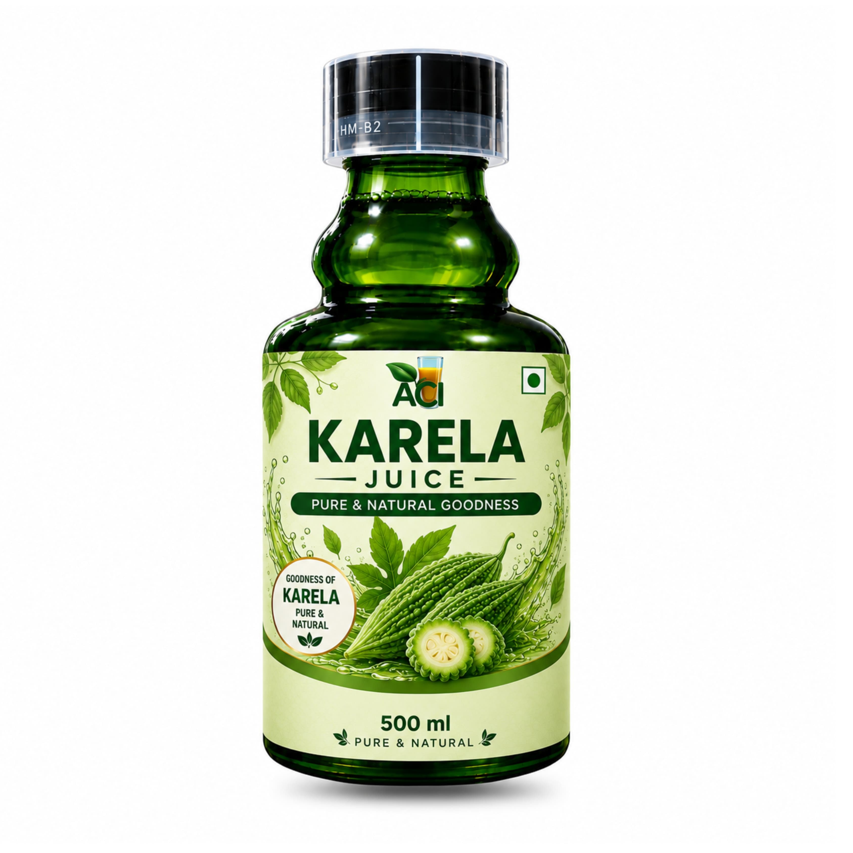 Karela Juice - Natural Bitter Gourd Formula for Healthy Blood Sugar Management (500 ml & 1L) Aci Agro Solution thumbnail 2