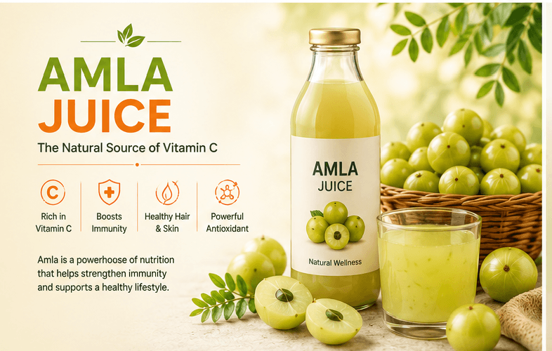 Amla Juice โ Traditional Indian Fruit for Modern Wellness.